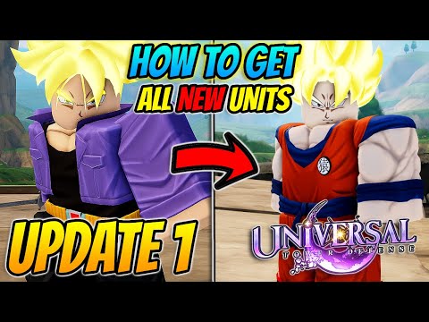 How To Get ALL *NEW* Units IN Universal Tower Defense Update 1!