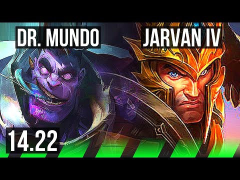 DR. MUNDO vs JARVAN IV (JGL) | 6/2/9 | NA Challenger | 14.22