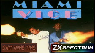 SHIT GAME TIME: MIAMI VICE (ZX SPECTRUM - Contains Swearing!)