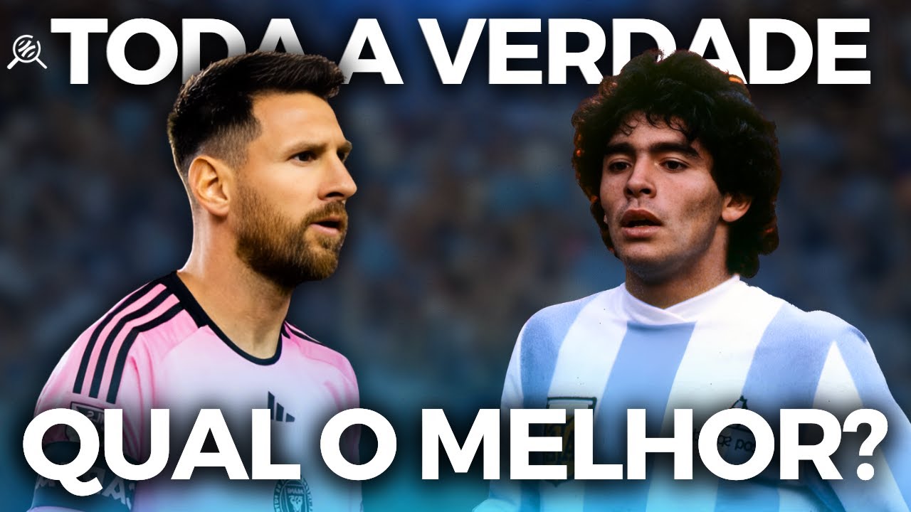 LIONEL MESSI JÁ SUPEROU MARADONA e EU POSSO TE PROVAR