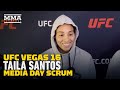 UFC Vegas 16: Taila Santos Praises Montana De La Rosa's 'Warrior Heart' - MMA Fighting