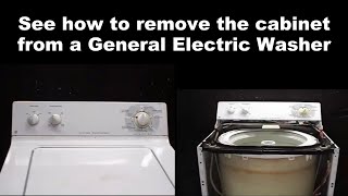 General Electric Washing Machine Cabinet