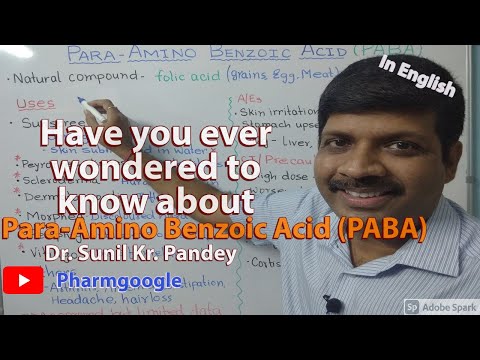 Para Amino Benzoic Acid II PABA II P-amino Benzoic Acid II