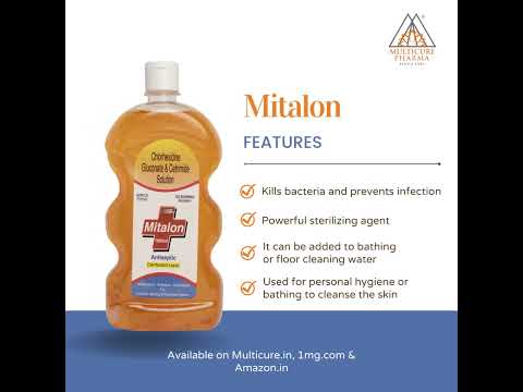 Packaging size: 100ml disease control mitalon chlorehexidine...