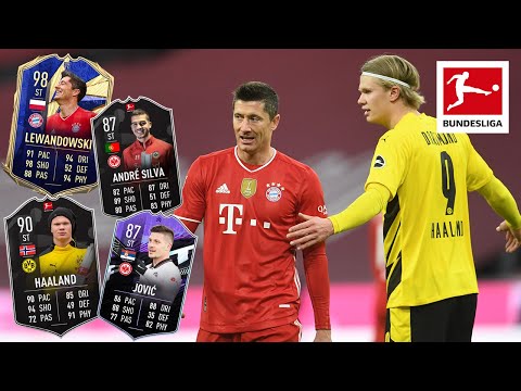 Top 10 Best Strikers • Lewandowski, Haaland, Jovic & More - EA SPORTS FIFA 21