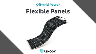 Renogy Flexible Solar Panels.