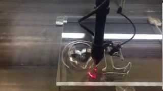 AP Lazer: Laser Cutting Half Inch Acrylic Demo