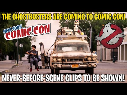 Never-before-seen Ghostbusters: Afterlife footage to be shown at New York Comic Con