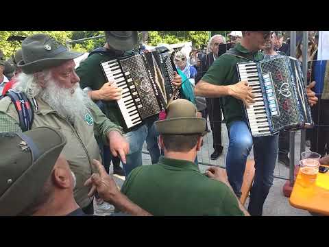 L'uva fogarina- La Valsugana- Marina. Alpini in festa. Parco Sempione, Milano 2019.