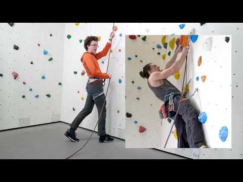 Instruction Lead Climbing 2 - Belaying