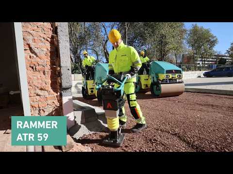 Ammann ATR 59 Rammer  - Designed to Work Harder – and Longer