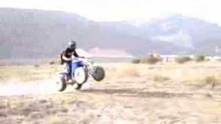 preview picture of video 'me getting some air on my quad in ensenada'