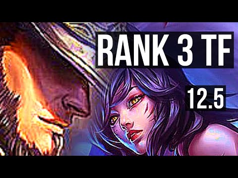 TWISTED FATE vs AHRI (MID) | Rank 3 TF, 2/1/10 | KR Challenger | 12.5