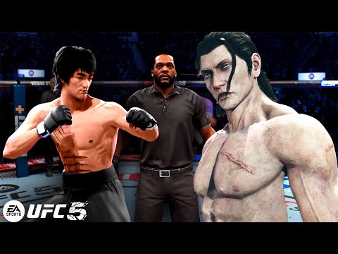 UFC 5 | Bruce Lee vs. Dragunov White Reaper (EA Sports UFC 5)