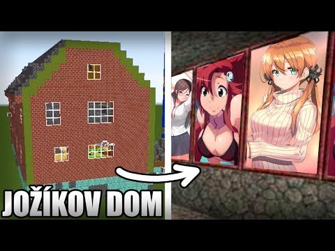 Jožík postavil svoj dom na jeho novej Minecraft mape! *hrozné*