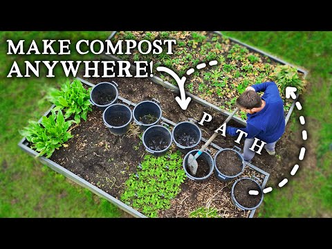 The Easiest Compost Method for Small Spaces!