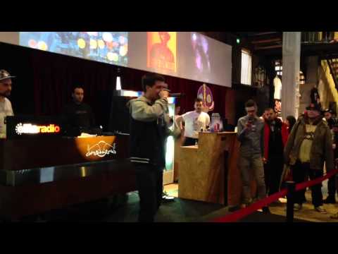 Morbo - Performance @ Captain Futuro Rap Contest 13/4/2013