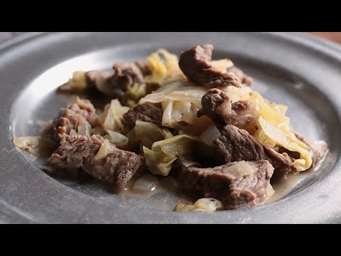 Bubble and Squeak - 18th Century Cooking