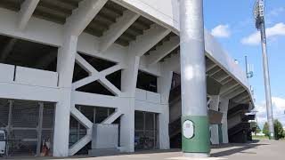20190827 スタルヒン球場(花咲スポーツ公園硬式野球場) レフト外野席入口