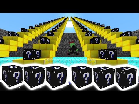 Minecraft BLACK LUCKY BLOCK STAIRCASE #3 with Vikkstar (Minecraft PopularMMOs Lucky Block Mod)