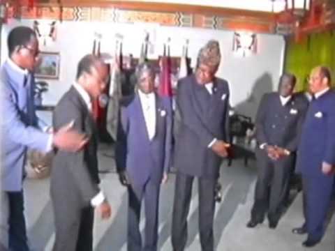 Mobutu sese Seko -Rèception de l'ambassadeur de Guinèe- Mobutu 3