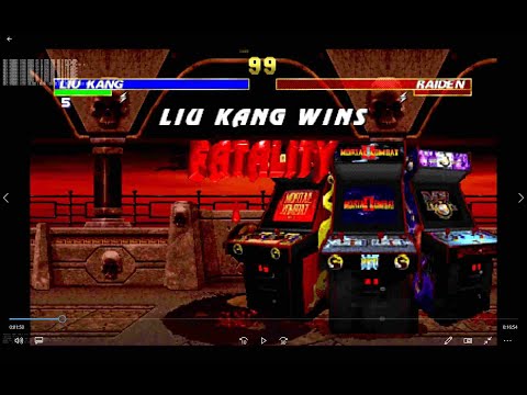 MK Trilogy HD - Liu Kang ALL Arcade Drops by PizzaHighFive