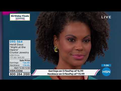 HSN | Heidi Daus Jewelry Designs Celebration 07.31.2020 - 05 PM
