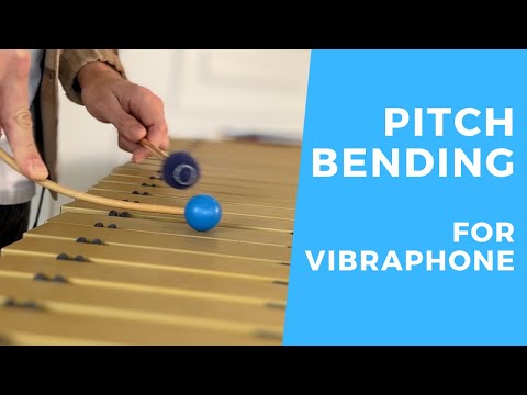 How To Pitch Bend!  ON VIBRAPHONE ?!