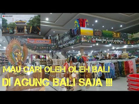 Pusat Belanja Oleh Oleh Khas Bali Yang Lagi chega em 2021 || Agung Bali Oleh Oleh
