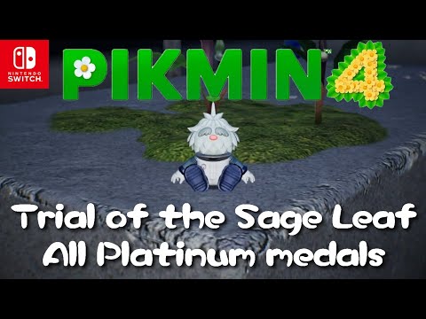 Pikmin 4 - Trial of the Sage Leaf - All Platinum medals / No deaths