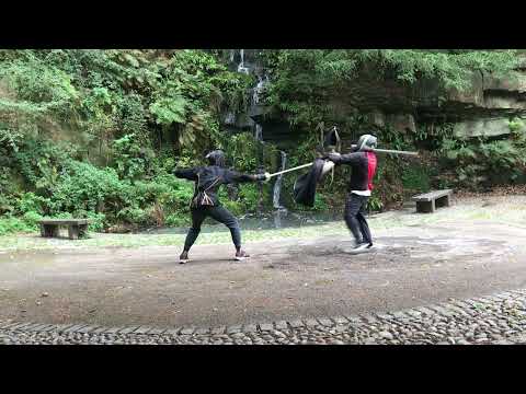 Backsword and Cloak vs Rapier - Josh vs Zac