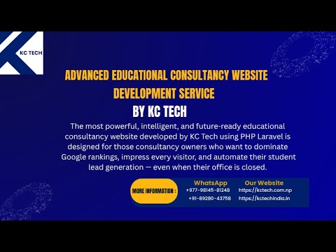 How to Make an Education Consultancy Website | Step by Step