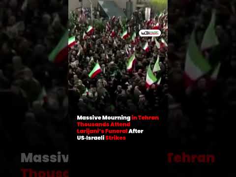 Mass Funeral Held in Tehran for Ali Larijani