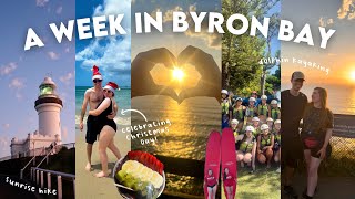 A WEEK IN BYRON BAY 🦋🌅🏄‍♀️ dolphin kayaking, surfing & celebrating christmas down under! #AusVlog3
