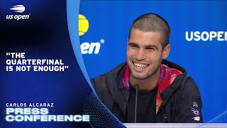 Carlos Alcaraz Press Conference | 2025 US Open Round 4