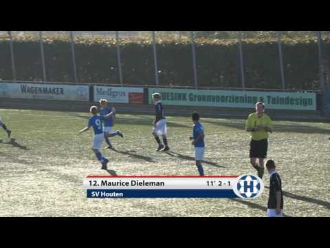 WSV O13-1 - SV Houten O13-1 zaterdag 29 oktober 2016