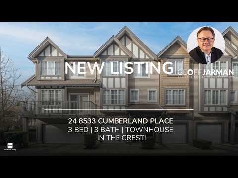 FOR SALE! 24 8533 Cumberland Pl | Geoff Jarman Personal Real Estate Corporation | Burnaby Realtor®