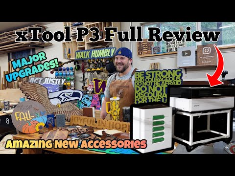 GROSSE Upgrades: Vollständiger Testbericht zum xTool P3 80W CO2-Laser – Automatisierung, dickere ...