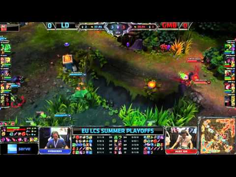 LD vs GMB | LemonDogs vs Gambit Gaming Game 1 | European LCS Playoffs semifinals | GamesCom Day 4
