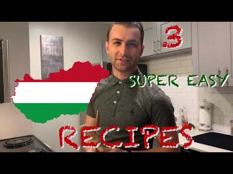 3 Easy Recipes for dancers | Quick & easy Hungarian recipes