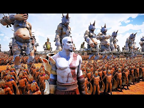 Can Kratos, Spartans & Giants Survive 4,000,000 Zombies! - UEBS 2 | Ultimate Epic Battle Simulator 2