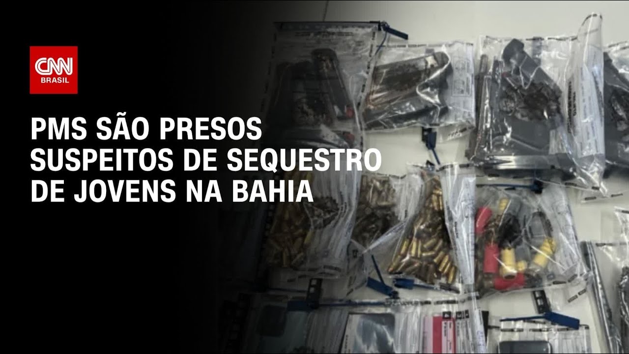 Quatro PMs são presos por sequestro de jovens na Bahia | CNN 360°