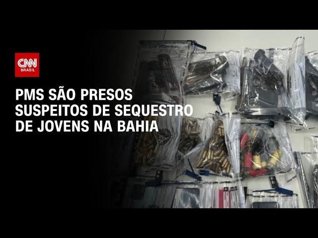 Quatro PMs são presos por sequestro de jovens na Bahia | CNN 360°