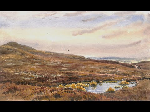 Gustav Holst "Egdon Heath" - with watercolours by Henry Joseph Moule