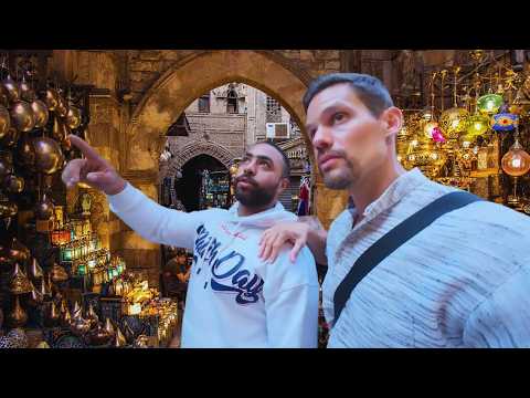 THE REAL CAIRO MARKET, KHAN EL KHALILI EGYPT🇪🇬