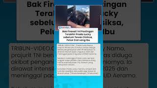 Download lagu BAK FIRASAT! Postingan Prada Lucky Namo sebelum Tewas Dianiaya 20 Senior, Peluk Erat Mama mp3