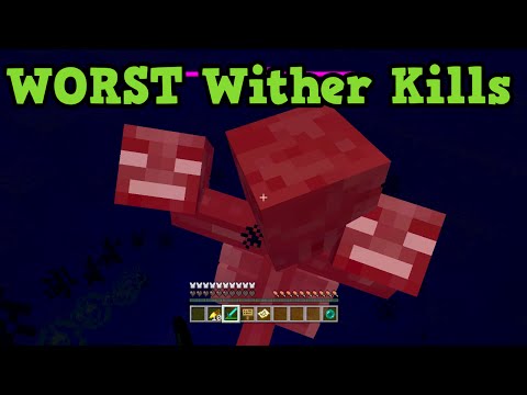 Minecraft Top 5 WORST Places To Kill The Wither