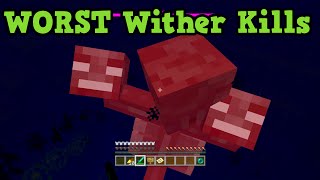 Minecraft Top 5 WORST Places To Kill The Wither