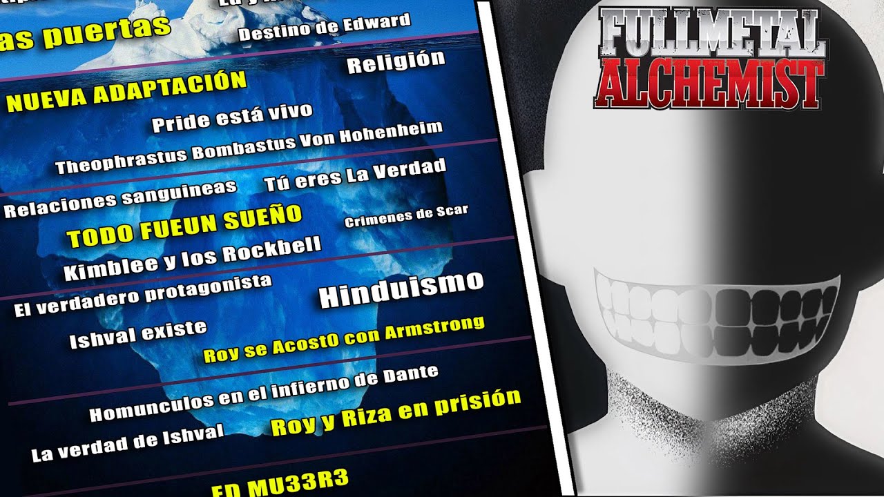 EL ICEBERG DE FULLMETAL ALCHEMIST (COMPLETO)