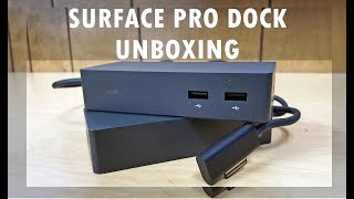 Surface Dock Unboxing